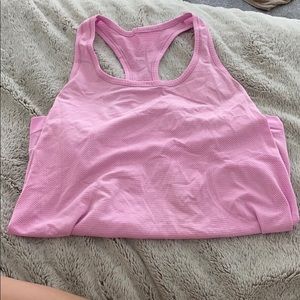 Pink Lululemon Tank Top